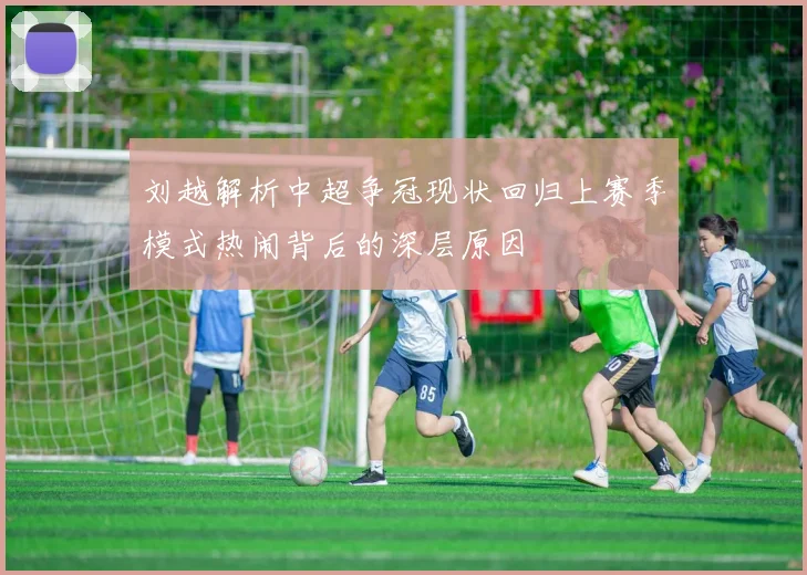 刘越解析中超争冠现状回归上赛季模式热闹背后的深层原因